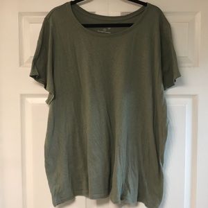 Universal Thread Basic Army Green Tee